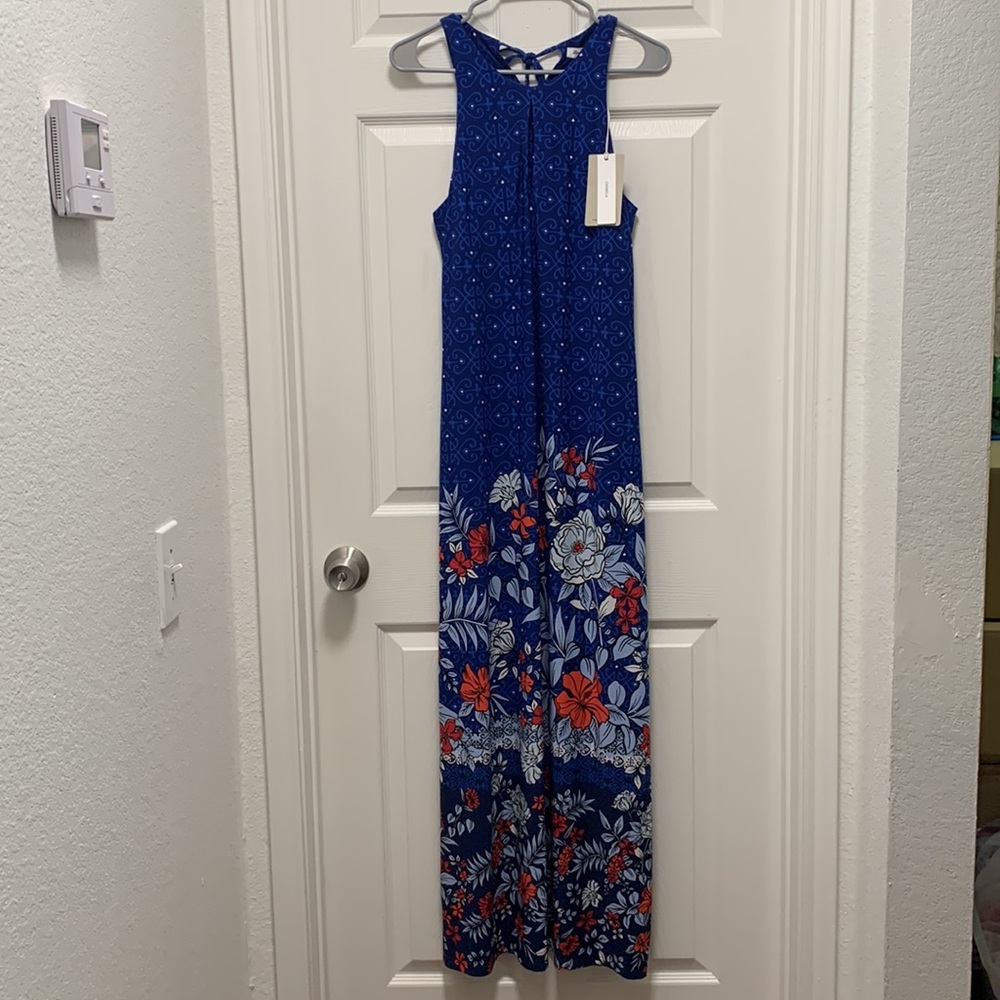 NWT Tommy Bahama Geo Garden Maxi Dress - Picture 2 of 8